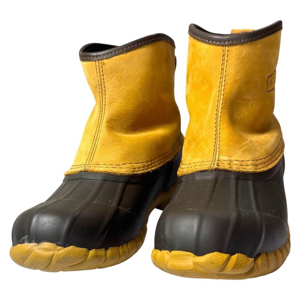 LaCrosse Trekker II Duck Boots Waterproof Pull On 8 Brown Gorpcore